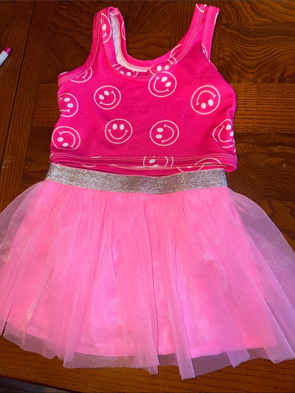 Little Foxies Co. top and Garanimals tutu Pink Baby Apparel 24 m